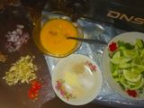 Oseng ketimun telur