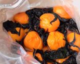 Hình bước làm 6 của món 🌱 Mơ Muối Lá Tía Tô (Umeboshi Hồng)