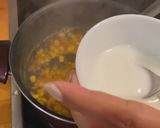 A picture of step 2 of Carrot & Sweet Corn Soup.