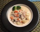 A picture of step 8 of Cream stew.