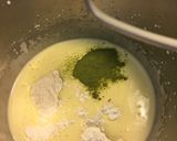 Hình bước làm 3 của món Bánh mousse Matcha trà xanh..
