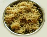 A picture of step 2 of Aromatic, spicy, and healthy pilaf with basil Pesto and vegetables.