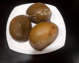 A picture of step 1 of Aam Panna Popsicle.