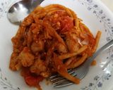 รูปขั้นตอนการทำที่ 12 ของ มักกะโรนีไก่แซ่บๆ