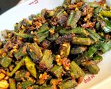 महाराष्ट्र स्पेशल भिंडी भाजी (Maharashtra style bhindi bhaji recipe in Hindi) रेसिपी चरण 6 फोटो
