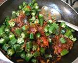 Chatpata masaledaar lady's finger recipe step 2 photo