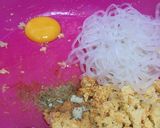 Foto langkah ke 5 dari resep Buras / lontong mie shirataki DEBM / keto.