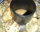 Színes-ízes kenyérkoszorú recept fázis 6 fotója