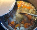Jókai-bableves (fejtett babból) recept fázis 5 fotója