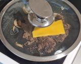Hamburgerpogácsa legjobb oldala; A 20 perces keto torony érlelt cheddar - al recept fázis 2 fotója