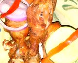 A picture of step 2 of Fried chicken.