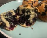 A picture of step 4 of Blueberry Muffins.