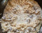 A picture of step 5 of Creamy Mushroom Rice.