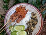 Sate ayam ala ibuk