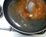 A picture of step 2 of Murgh Chanay dhaba style.