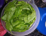 Foto del paso 1 de la receta: Tortilla de espinacas🌱