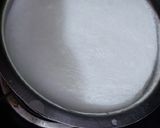 A picture of step 2 of Jawe ki Kheer with Dry fruits.