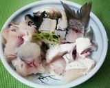 Hình bước làm 1 của món Canh cá đậu hũ