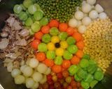 صورة لخطوة 1 من وصفة Garden Vegetables,خضار سوتيه صحى ١٠٠٪