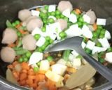 A picture of step 4 of Nav Ratan Pulao.