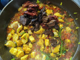 Paella de pollo