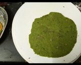 A picture of step 2 of Masala puri.