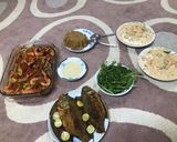 صورة لخطوة 2 من وصفة طاجن جمبري وشوربه سي فود ورز صياديه وسمك مقلي 😍😍
