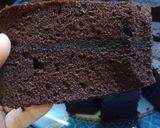 Foto langkah ke 8 dari resep Brownies coklat kukus enak & lembut.