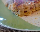 Φωτογραφία βήματος 6 της συνταγής Σουφλέ "Double Pasta" Ολικής με Μανιτάρια και Μορταδέλα