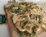 A picture of step 2 of Boil egg sandwich.