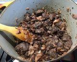 Une image de l'étape 5 de Civet de chevreuil aux carottes et cranberries.