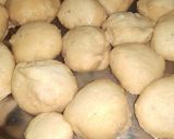 A picture of step 2 of Instant Dahi bhalla / Dahi Vada.