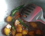 A picture of step 1 of Soyabean masala (without onion & garlic.