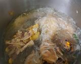 Hình bước làm 4 của món Miến măng gà