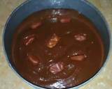 Chocolate candy cake recipe step 6 photo