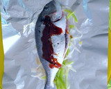 Foto del paso 8 de la receta: Dorada al papillote en salsa teriyaki y patatas cremosas
