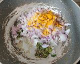 A picture of step 8 of Corn Samosas.