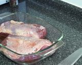 Foto del paso 1 de la receta: Plateada con salsa de champiñones al merlot