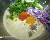 A picture of step 4 of Split yellow moong dal cheela/dhirde.