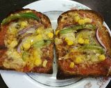 A picture of step 5 of BrownbreadPizza#themechallenge.
