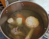 1949. Fél Tyúkból Leves és Második Fogás 😋 recept fázis 1 fotója