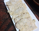 Foto del paso 4 de la receta: Chuletas de merluza frita con papas arrugás y mojo de pimiento