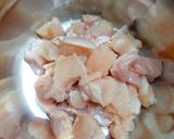 A picture of step 1 of Chicken shawarma.