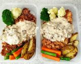 Foto langkah ke 9 dari resep Chicken steak with mushroom sauce 🍄.