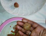 A picture of step 3 of Chicken Ball Skewers.