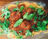 Hình bước làm 9 của món Spaghetti and Meatballs