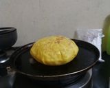 A picture of step 4 of Maharashtrian Puran poli.