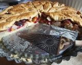 Őszi körtés-szilvás pitém /Herbstlich Birne-Pflaumekuchen recept fázis 10 fotója