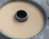 A picture of step 3 of Condensed Milk Bundt Cake in Air Fryer.