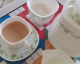 A picture of step 3 of Dam wali chai.